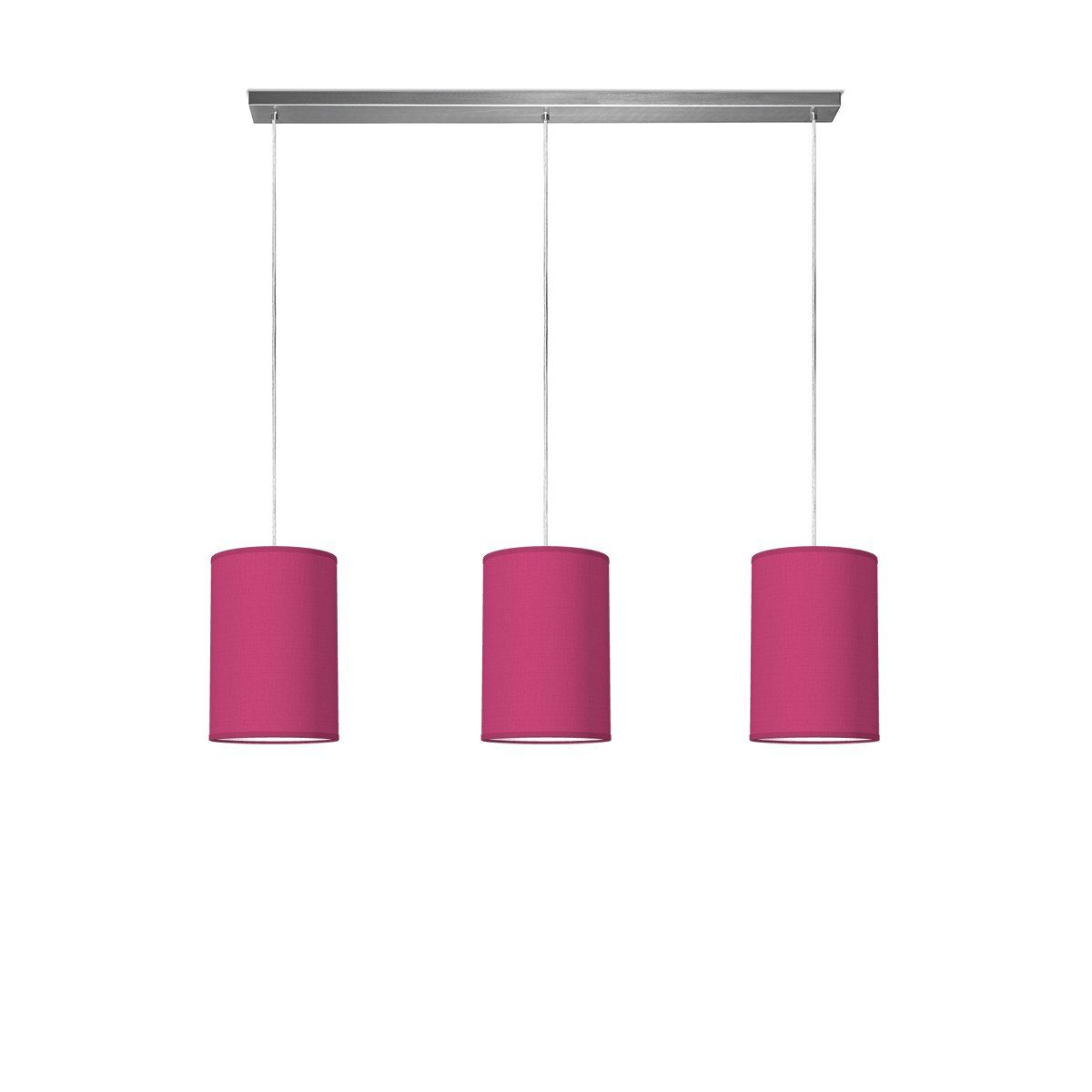 Light depot - hanglamp beam 3 tube Ø 20 cm - roze - Outlet