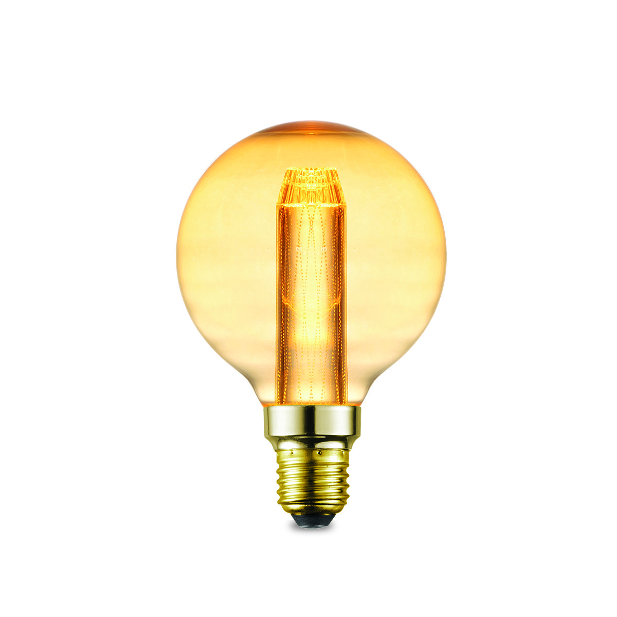 Light depot - LED lamp Deco E27 3W G95 dimbaar - amber - Outlet