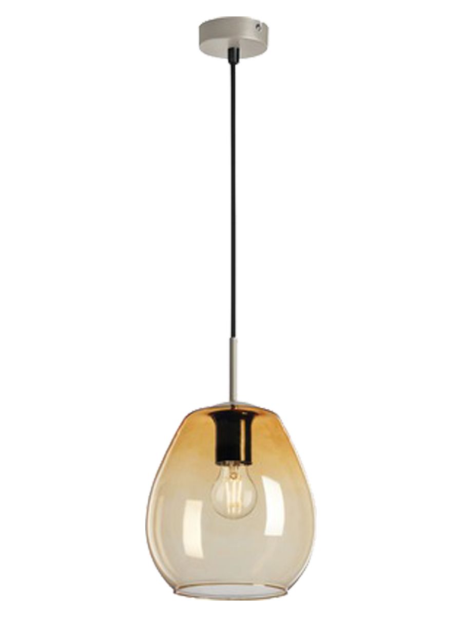 Light depot - hanglamp Ovaal E27 - goud - Outlet